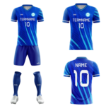 Tenue de match bleu 001