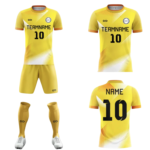 Tenue de match jaune 003