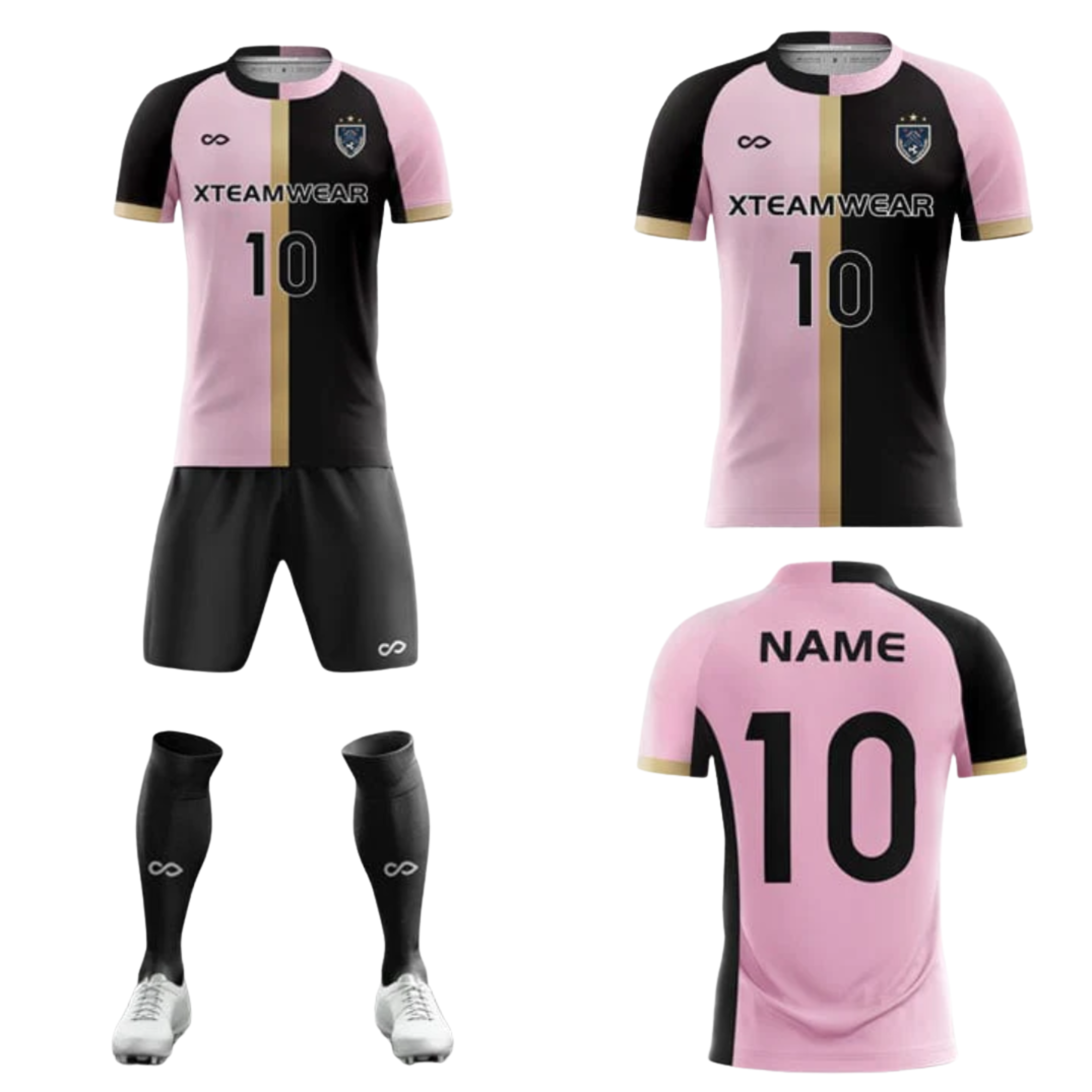 Tenue de match rose 004