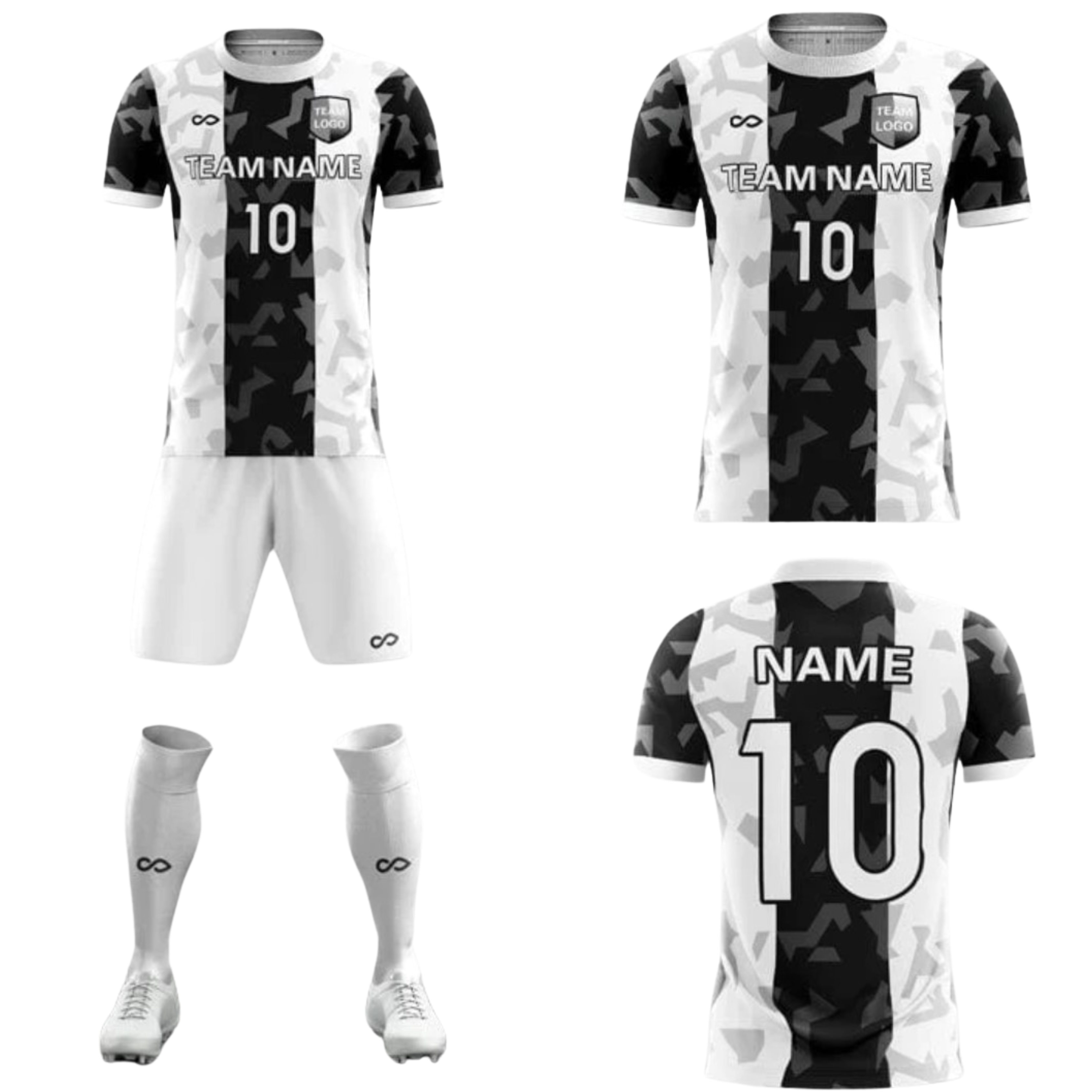 Tenue de match blanche 011