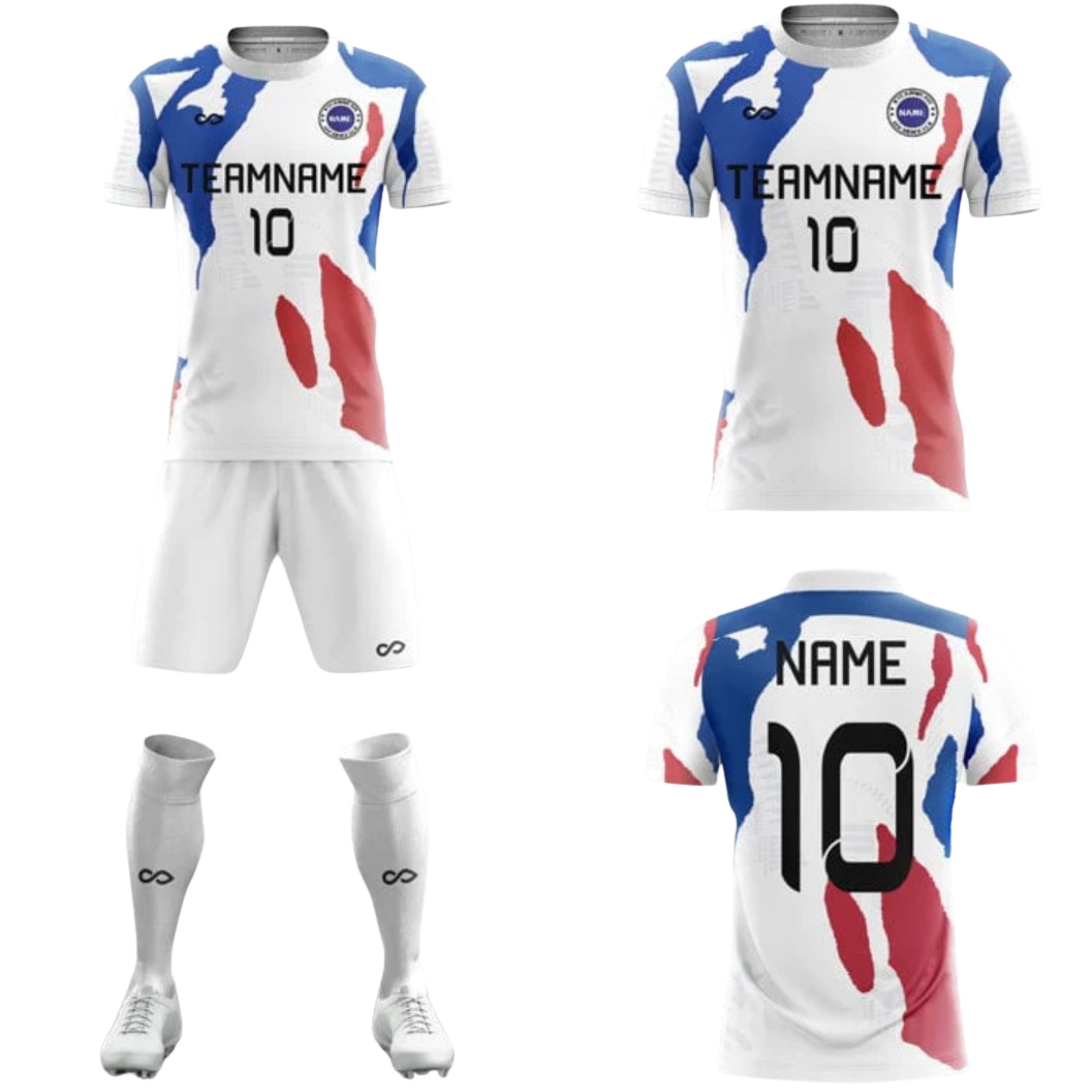 Tenue de match blanche 014