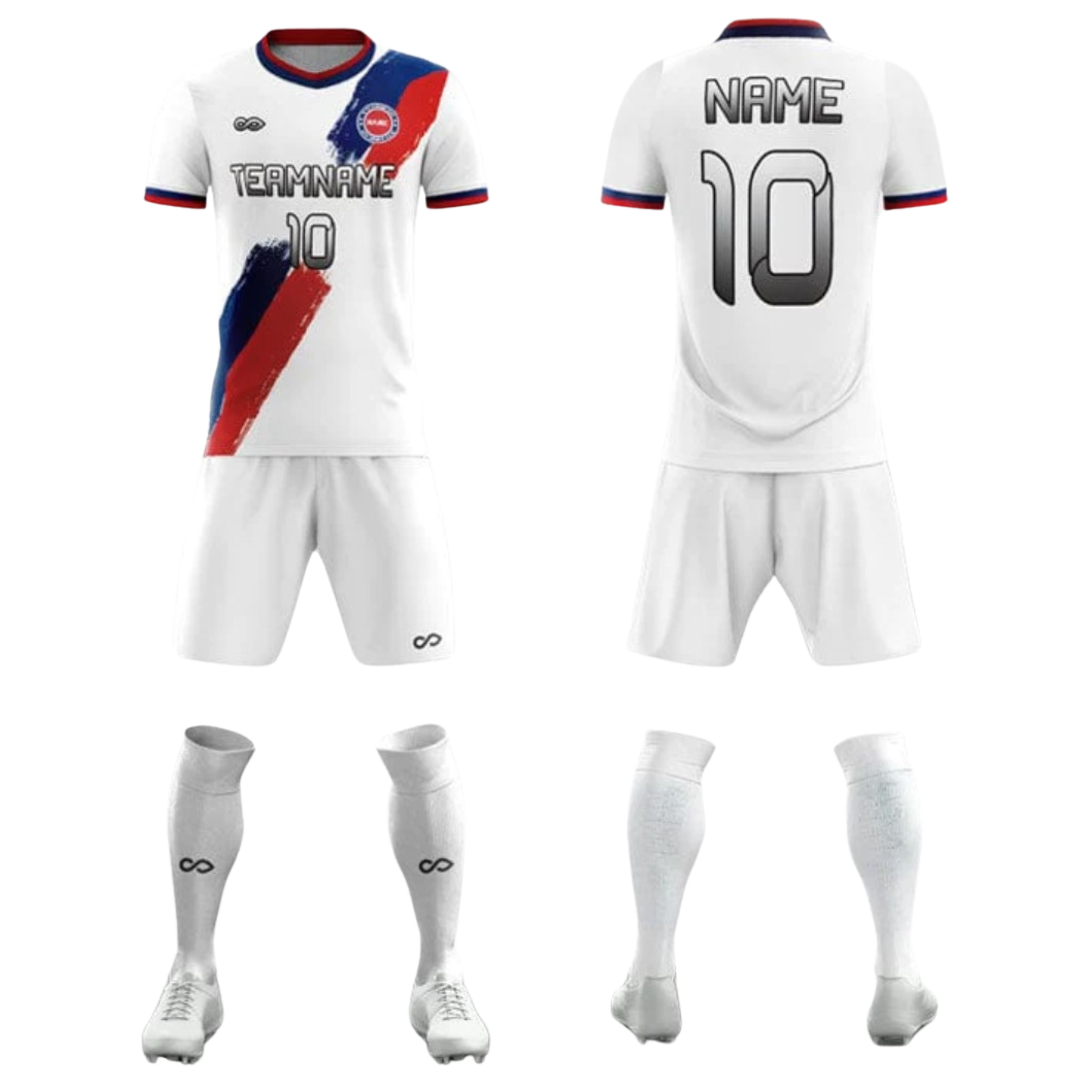 Tenue de match blanche 015