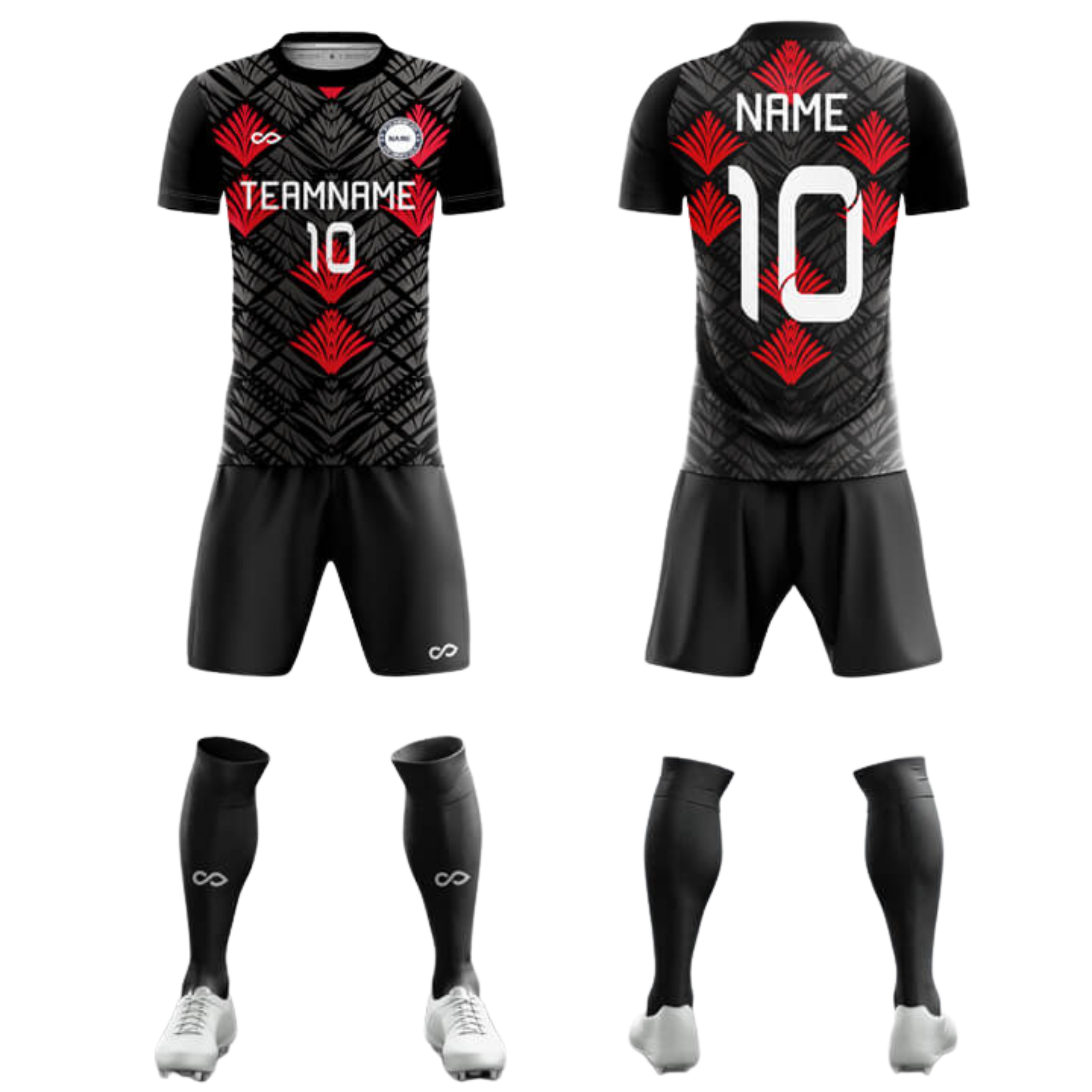 Tenue de match noir 005