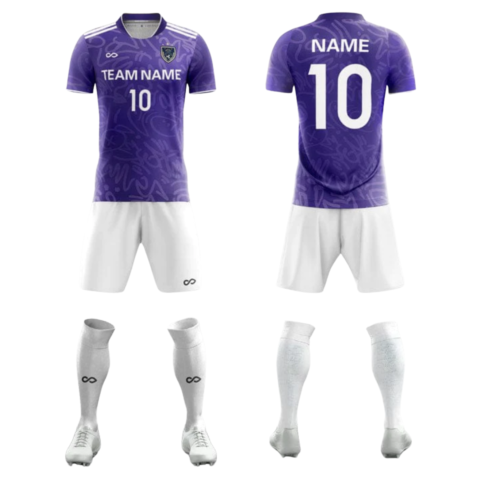Tenue de match violet 005