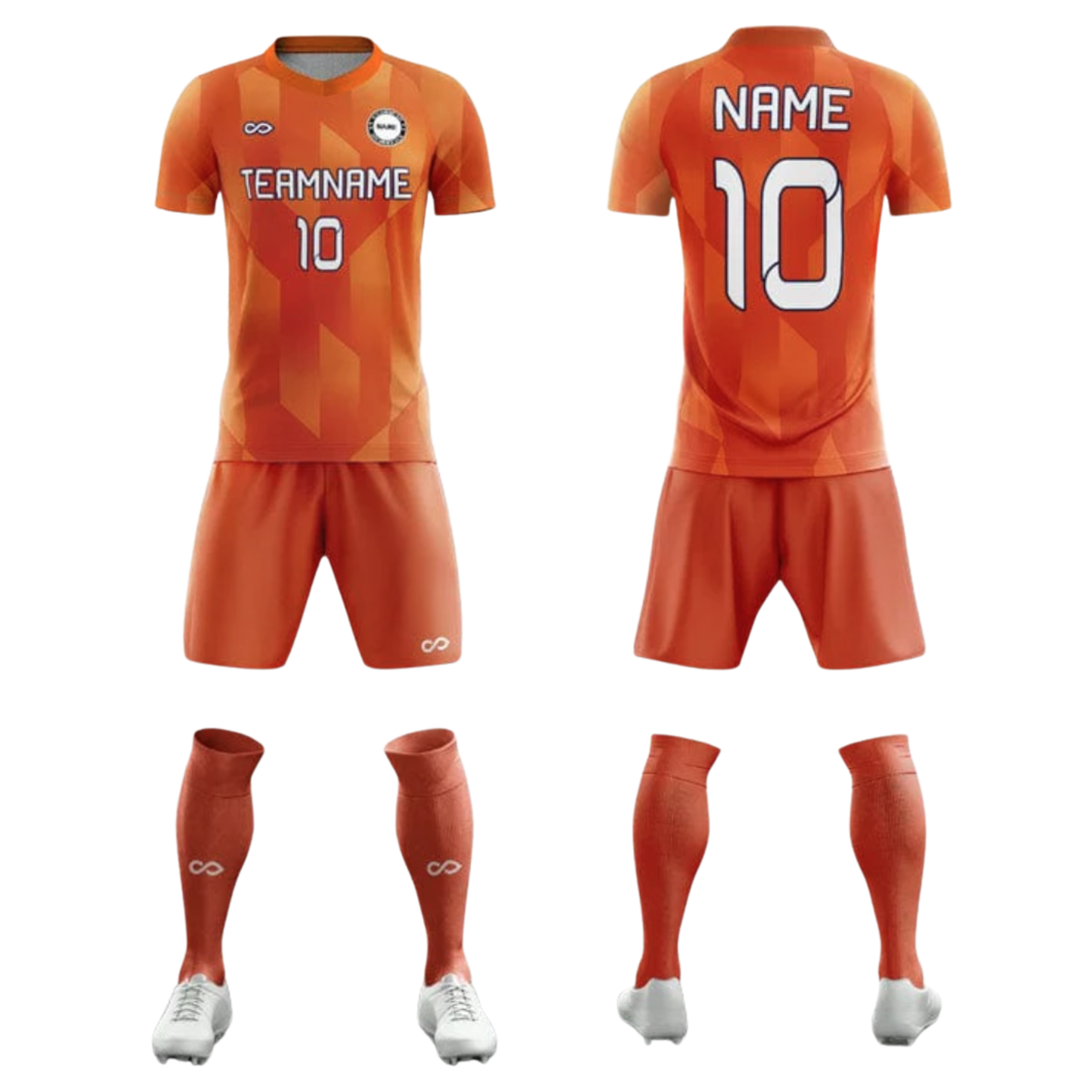 Tenue de match orange 002