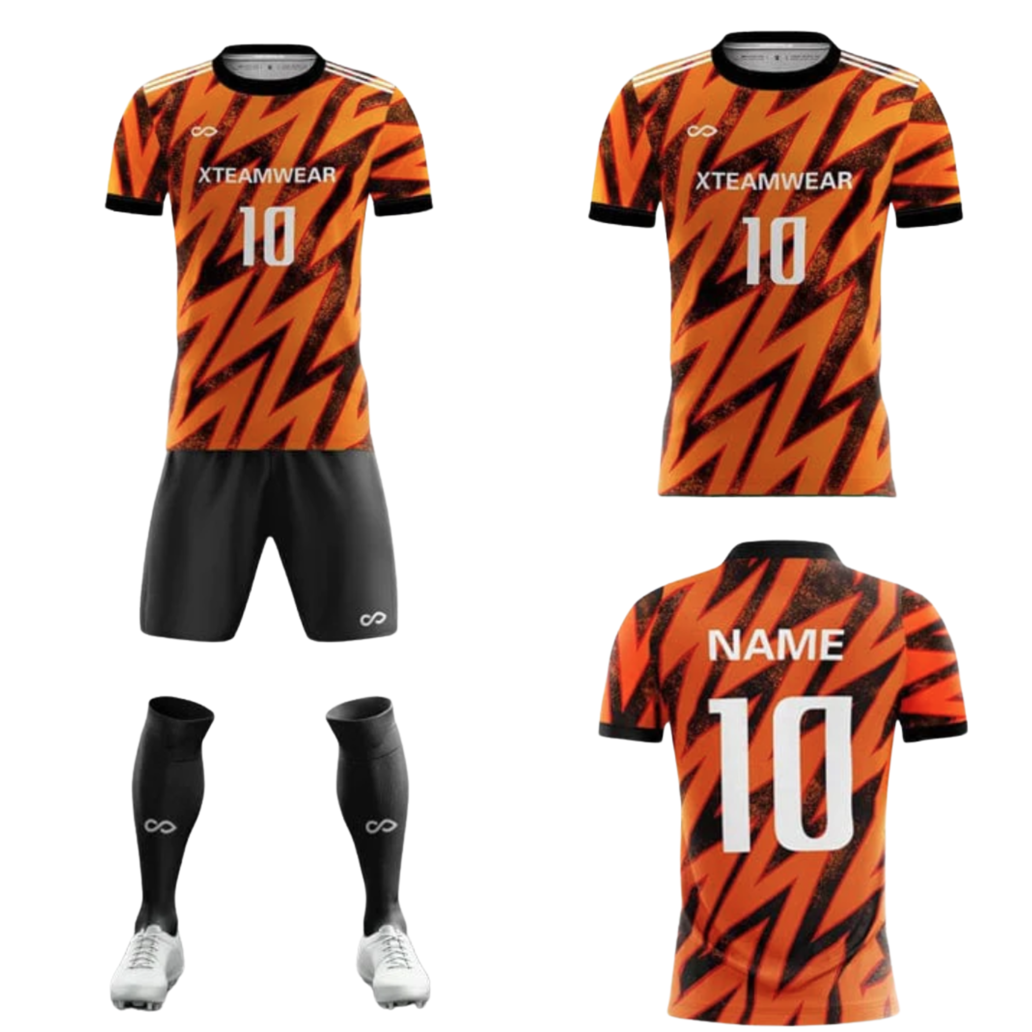 Tenue de match orange 005