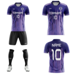 Tenue de match violet 001