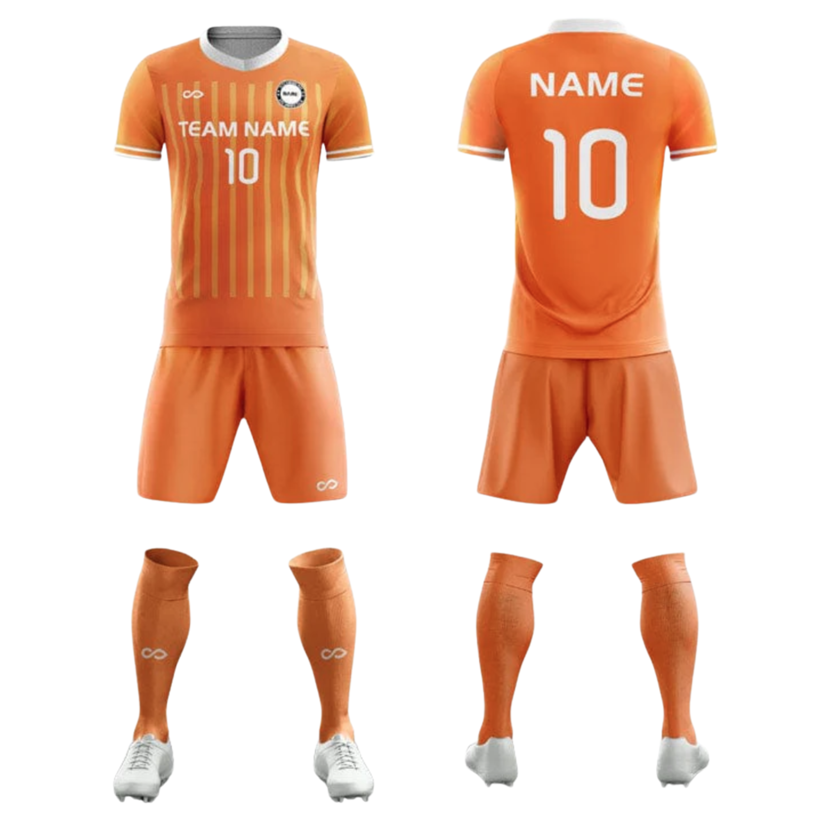 Tenue de match orange 010
