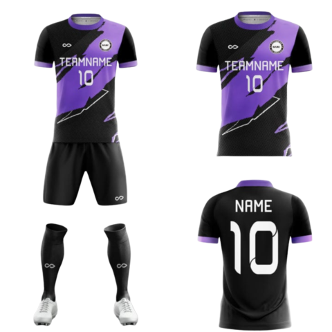 Tenue de match violet 003