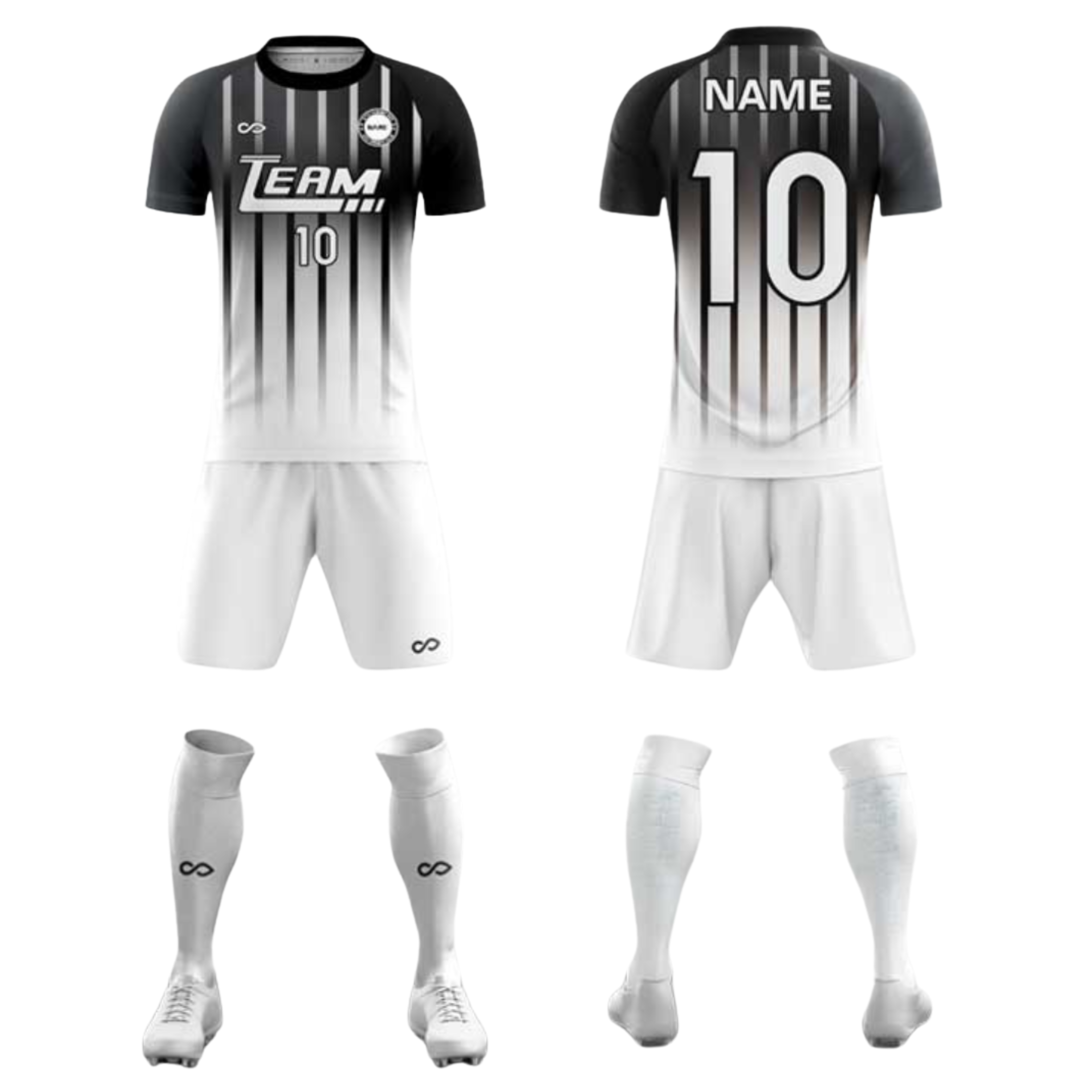 Tenue de match blanche 018