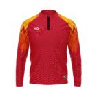 Haut d'entraînement 1/4 zip Ice Flame