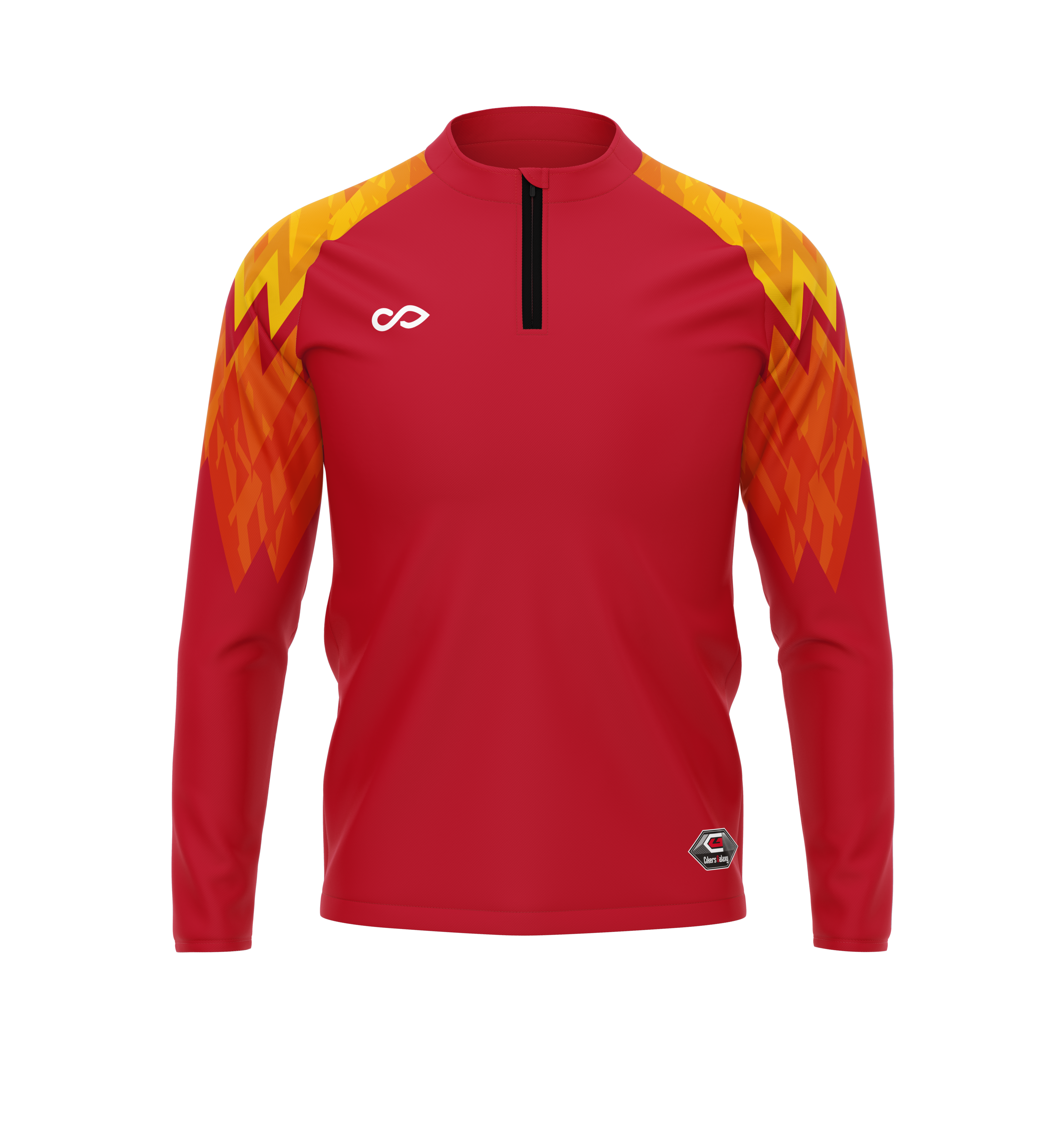 Haut d'entraînement 1/4 zip Ice Flame
