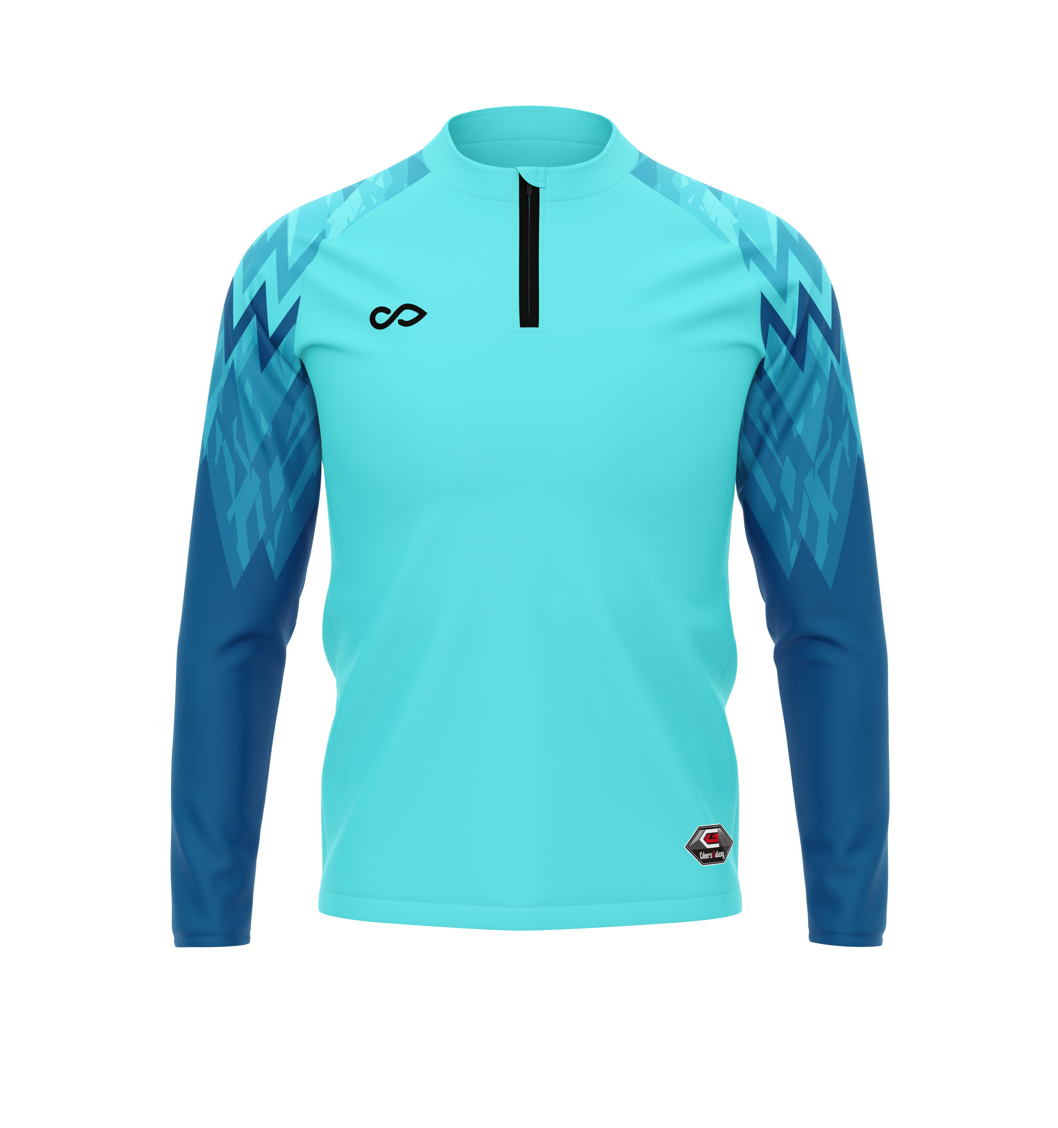 Haut d'entraînement 1/4 zip Ice Flame