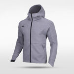 Runner – Veste zippée intégrale personnalisée avec capuche