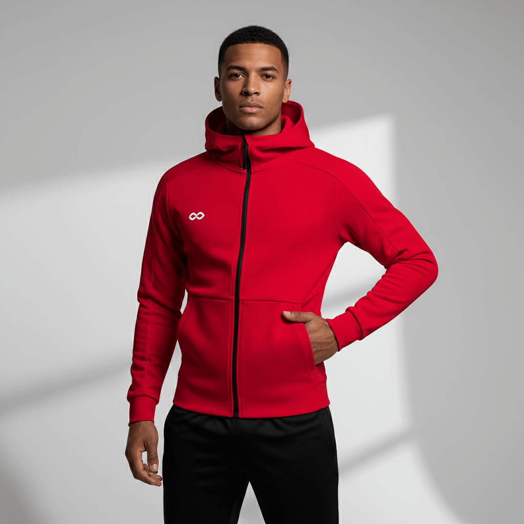 Runner – Veste zippée intégrale personnalisée avec capuche