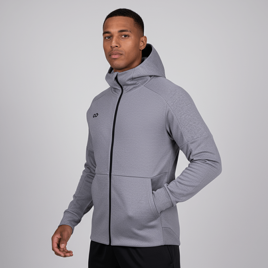 Runner – Veste zippée intégrale personnalisée avec capuche