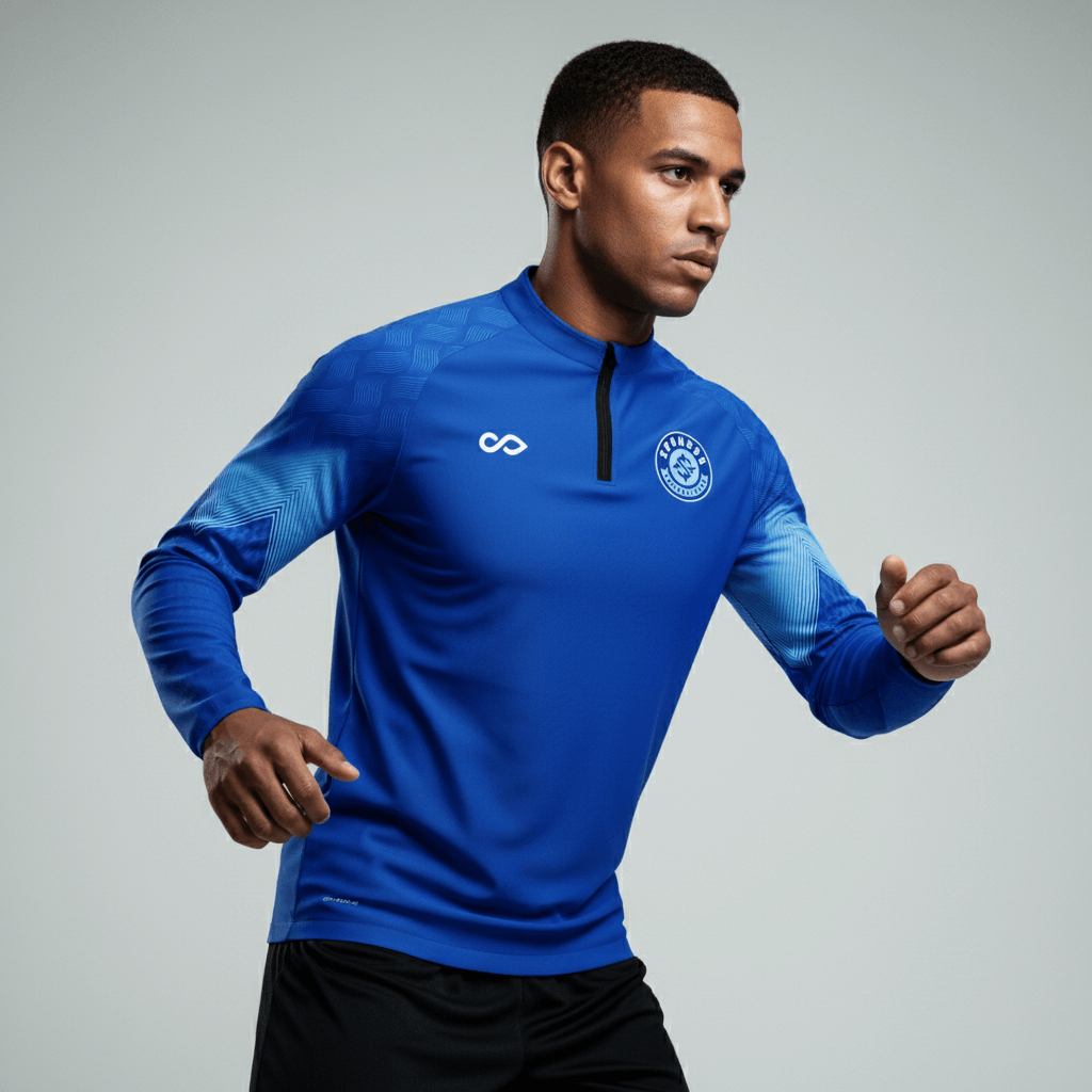 Haut d'entraînement 1/4zip Rêves En Feu