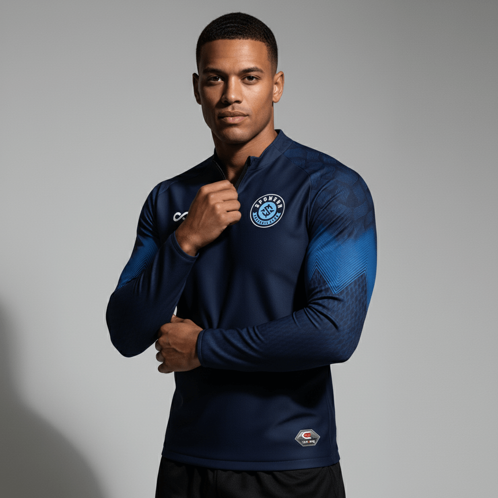 Haut d'entraînement 1/4zip Rêves En Feu