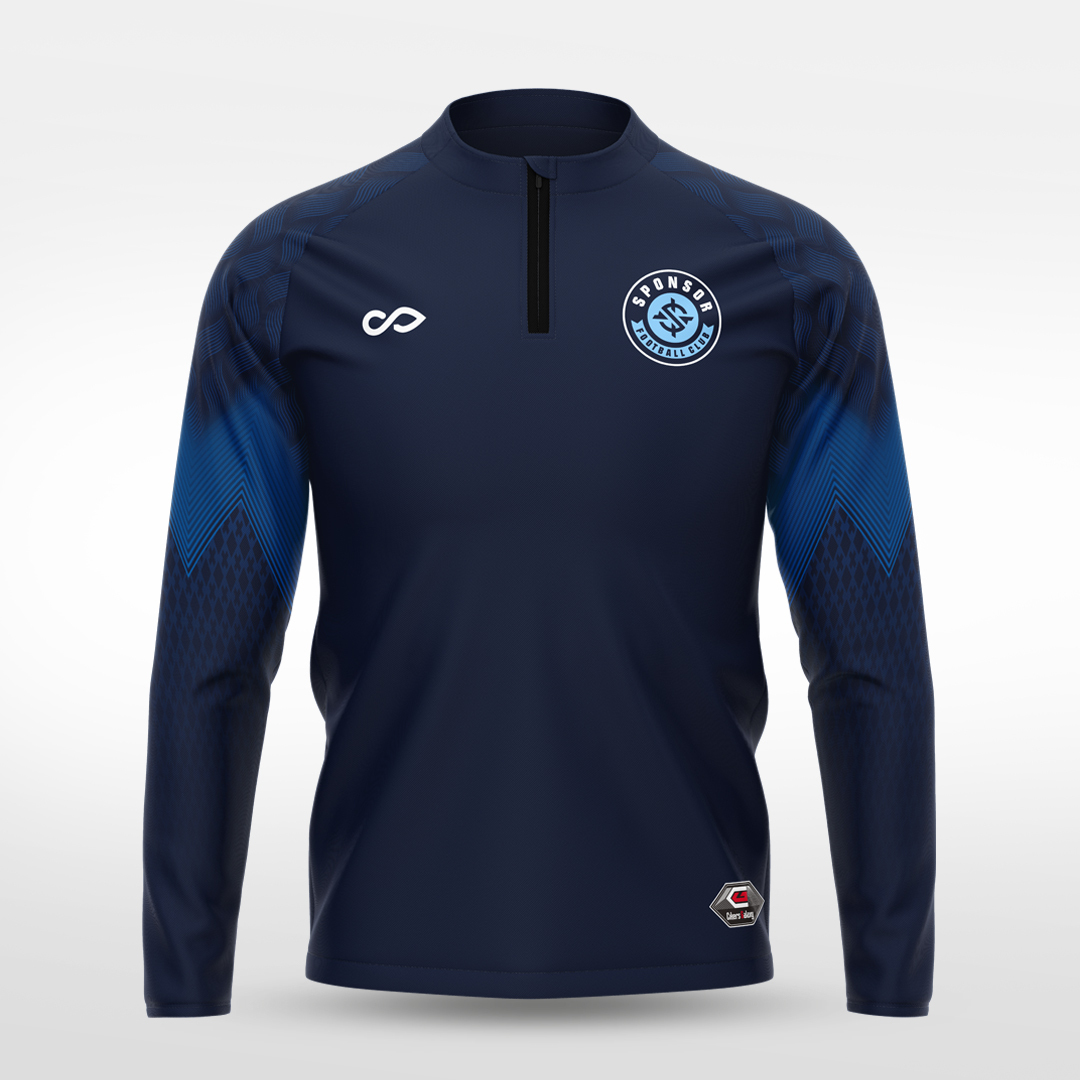 Haut d'entraînement 1/4zip Rêves En Feu