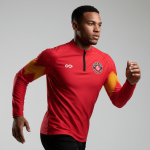 Haut d'entraînement 1/4zip Rêves En Feu