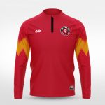 Haut d'entraînement 1/4zip Rêves En Feu