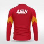 Haut d'entraînement 1/4zip Rêves En Feu