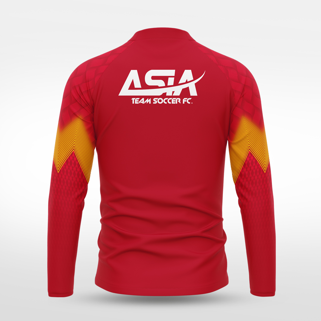 Haut d'entraînement 1/4zip Rêves En Feu