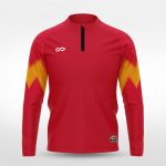 Haut d'entraînement 1/4zip Rêves En Feu