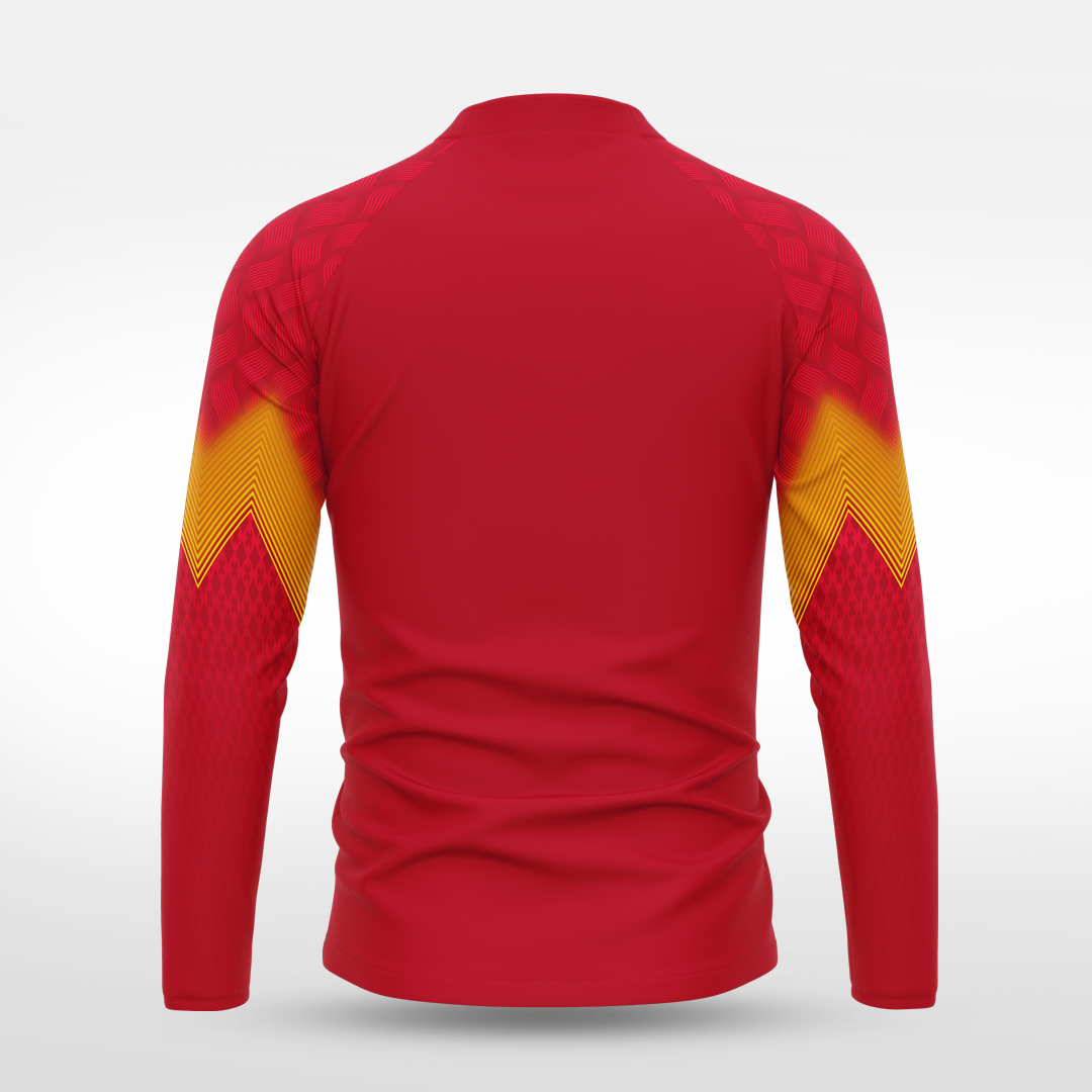 Haut d'entraînement 1/4zip Rêves En Feu