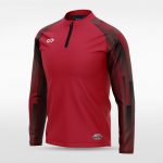 Haut d'entraînement 1/4 zip - Forêt Urbaine