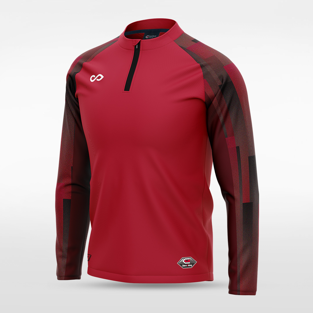 Haut d'entraînement 1/4 zip - Forêt Urbaine