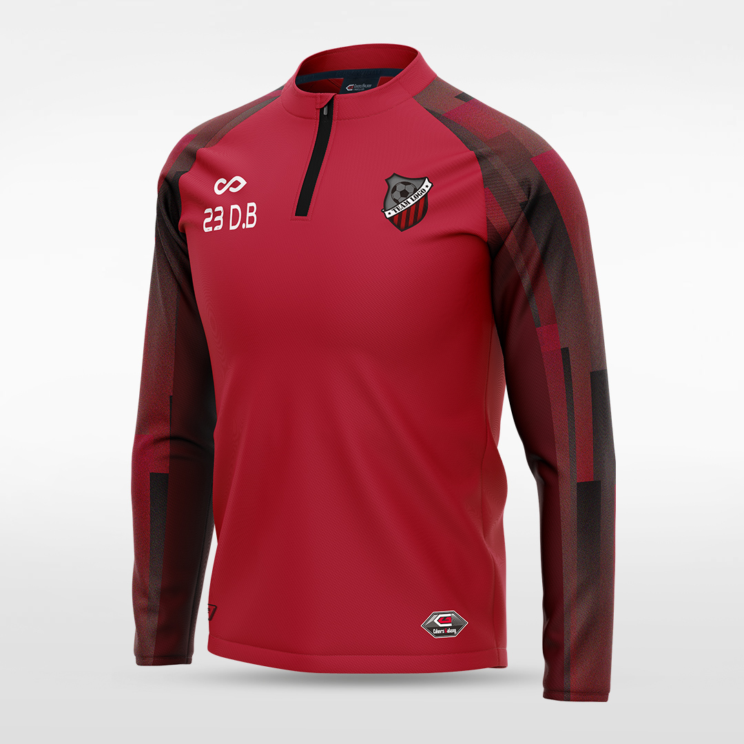 Haut d'entraînement 1/4 zip - Forêt Urbaine