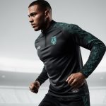 Haut d'entraînement 1/4 zip - Ombre Nocturne
