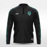 Haut d'entraînement 1/4 zip - Ombre Nocturne
