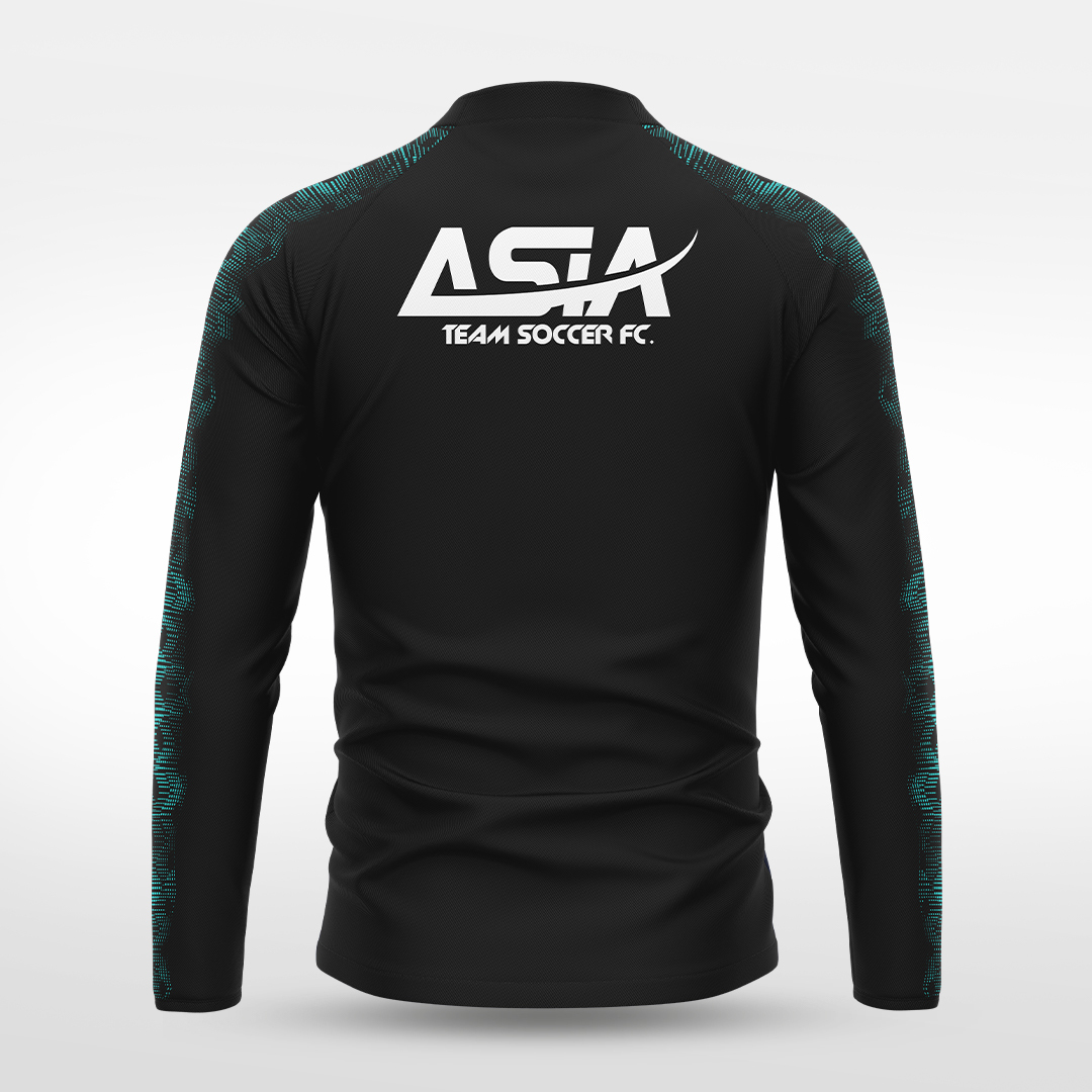 Haut d'entraînement 1/4 zip - Ombre Nocturne
