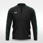 Haut d'entraînement 1/4 zip - Ombre Nocturne