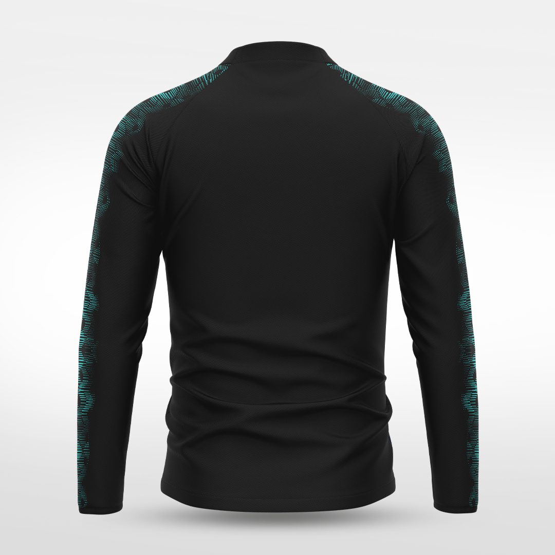 Haut d'entraînement 1/4 zip - Ombre Nocturne