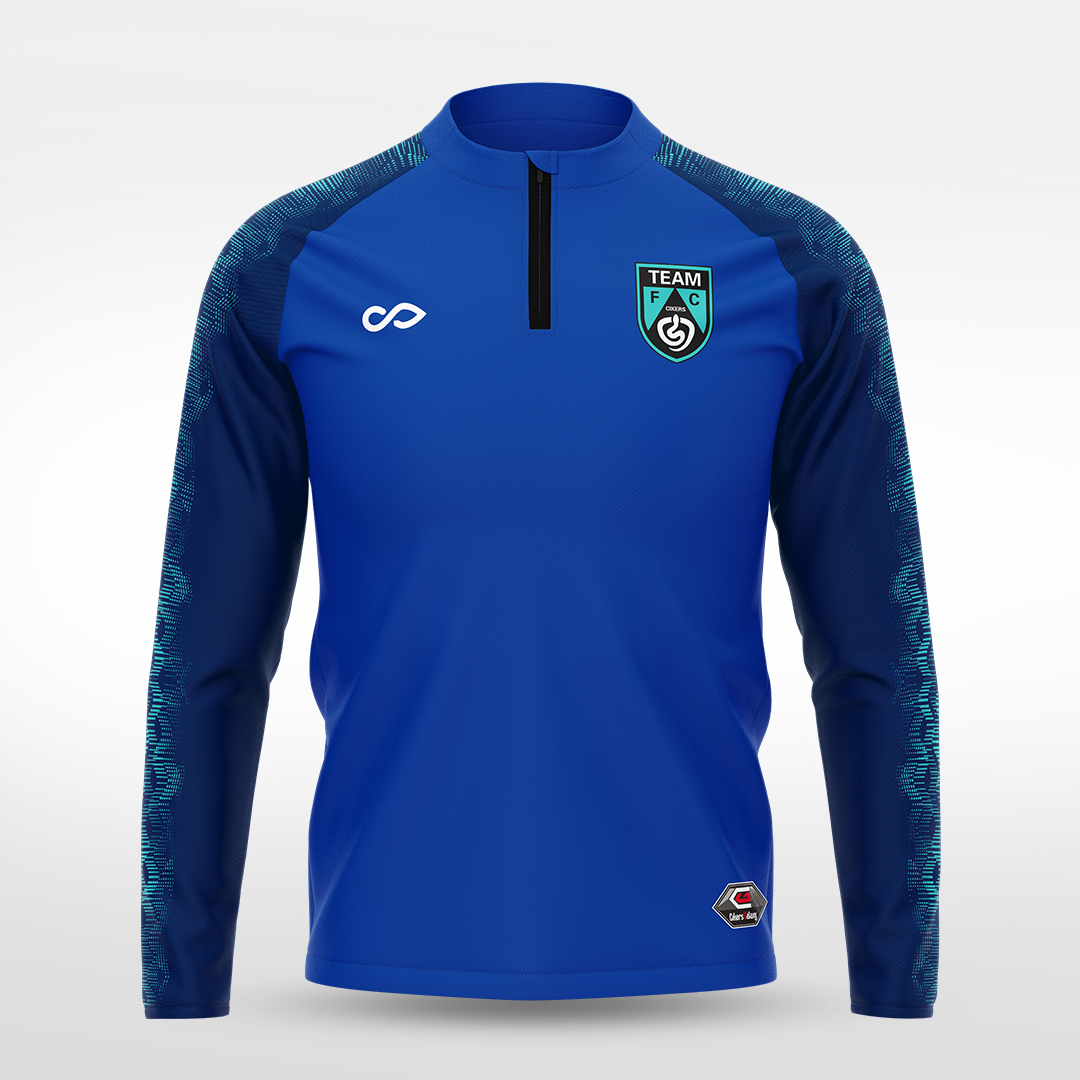 Haut d'entraînement 1/4 zip - Ombre Nocturne