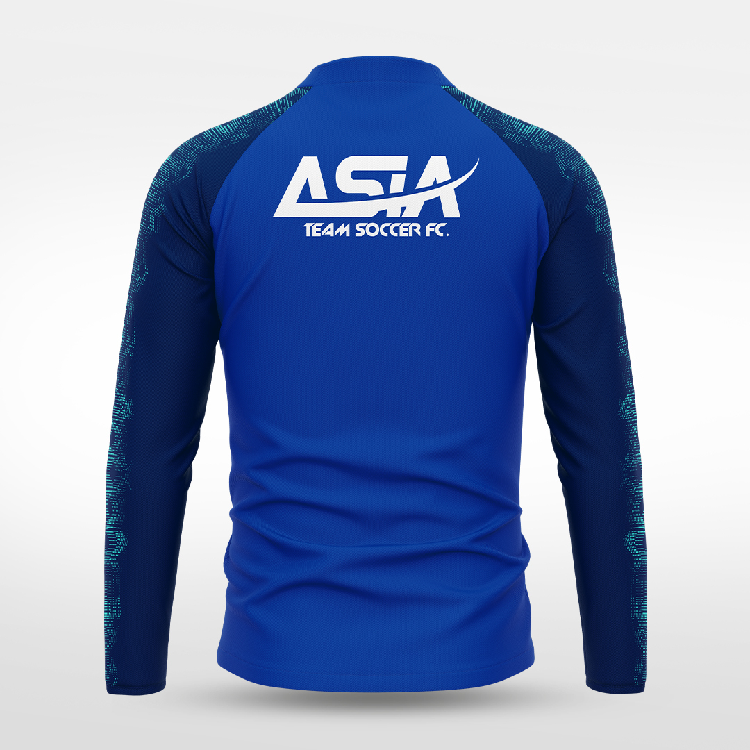 Haut d'entraînement 1/4 zip - Ombre Nocturne
