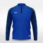 Haut d'entraînement 1/4 zip - Ombre Nocturne