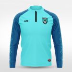 Haut d'entraînement 1/4 zip - Ombre Nocturne