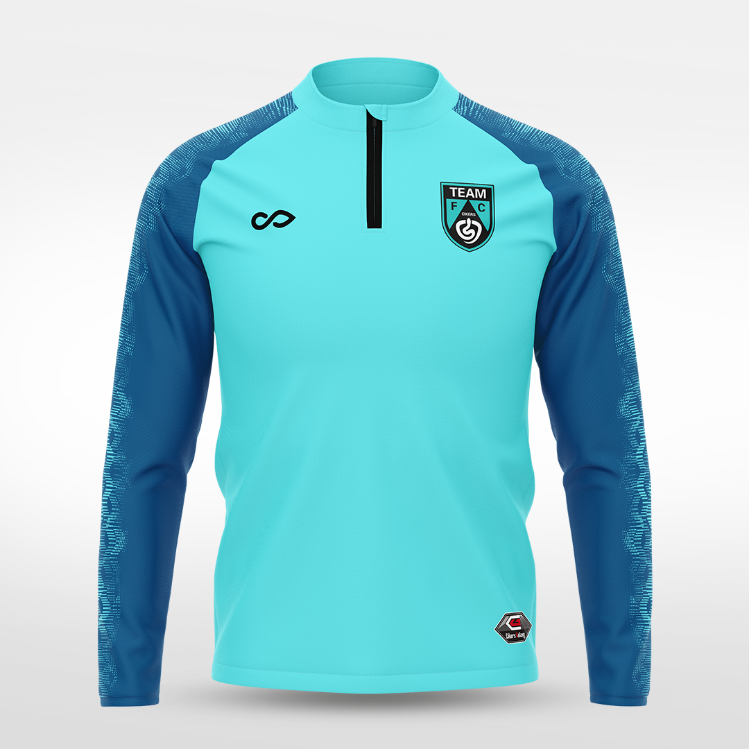 Haut d'entraînement 1/4 zip - Ombre Nocturne