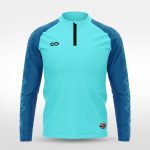 Haut d'entraînement 1/4 zip - Ombre Nocturne