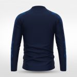 Haut d'entraînement 1/4 zip - Ombre Nocturne