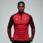Haut d'entraînement 1/4 zip - Ombre Nocturne