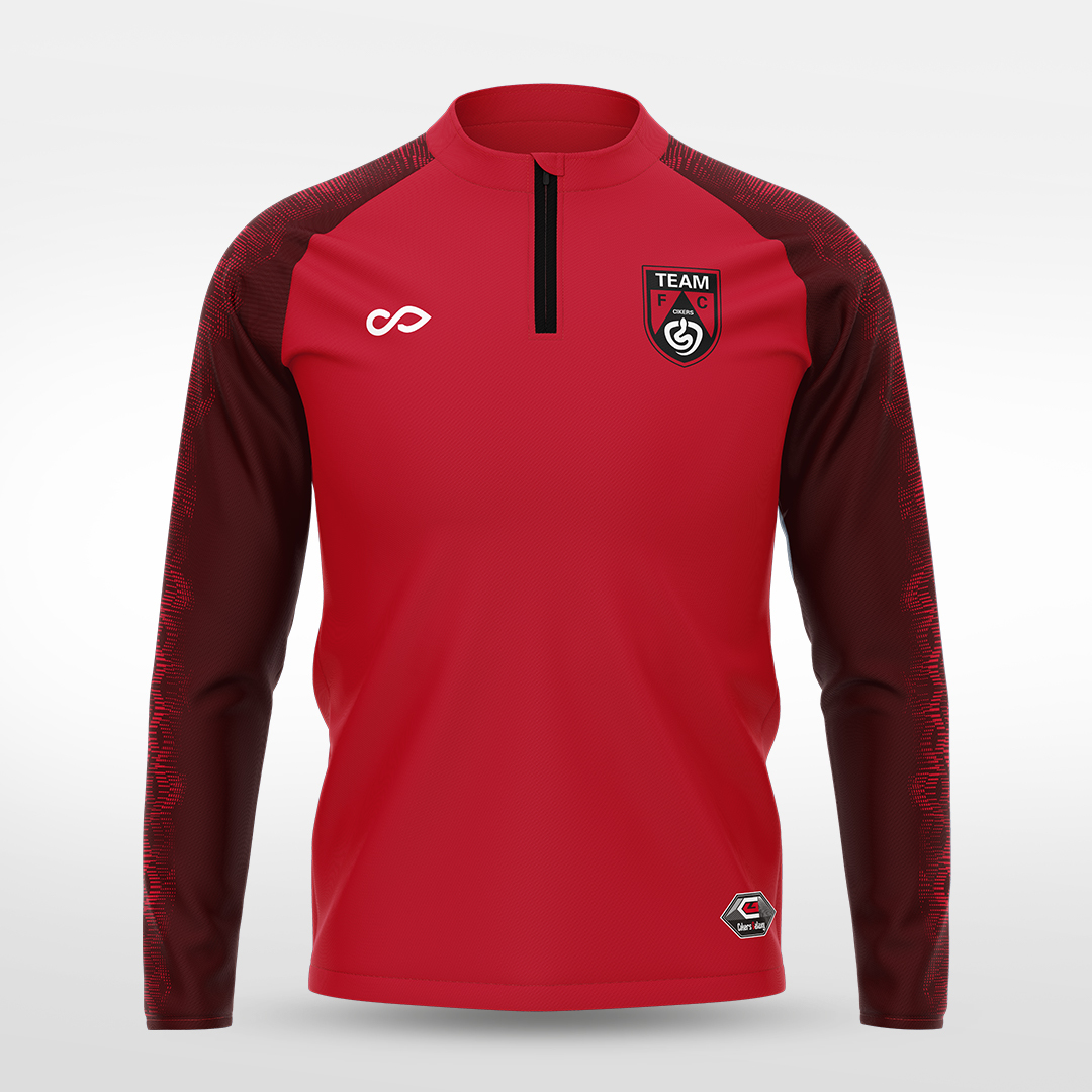 Haut d'entraînement 1/4 zip - Ombre Nocturne