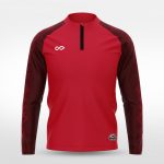 Haut d'entraînement 1/4 zip - Ombre Nocturne