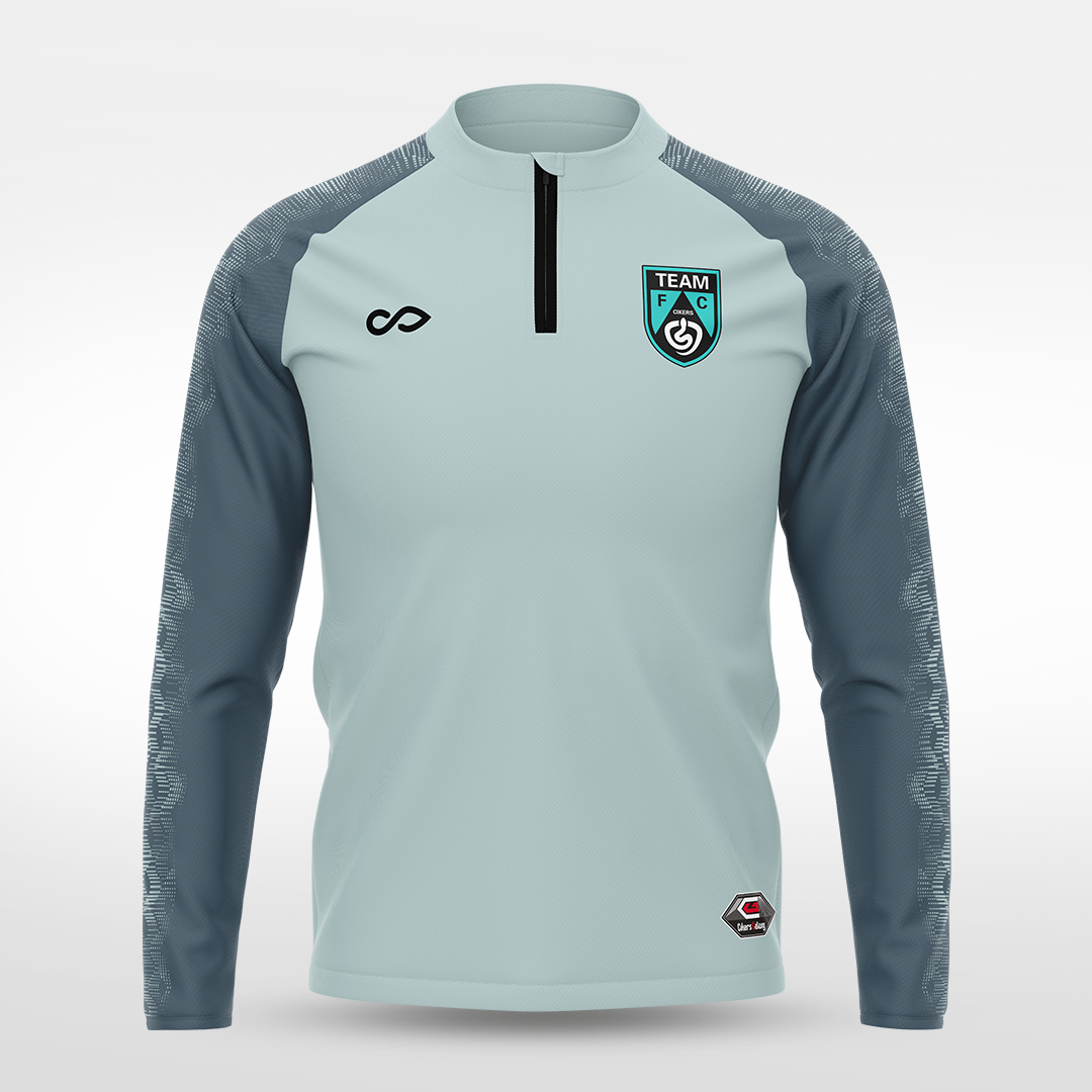 Haut d'entraînement 1/4 zip - Ombre Nocturne