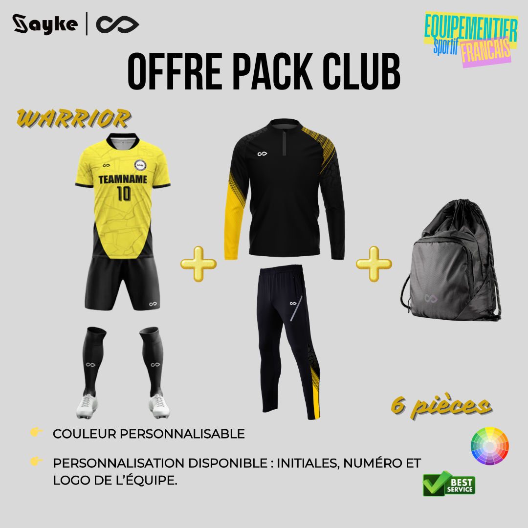 Pack Club Essentiel Warrior