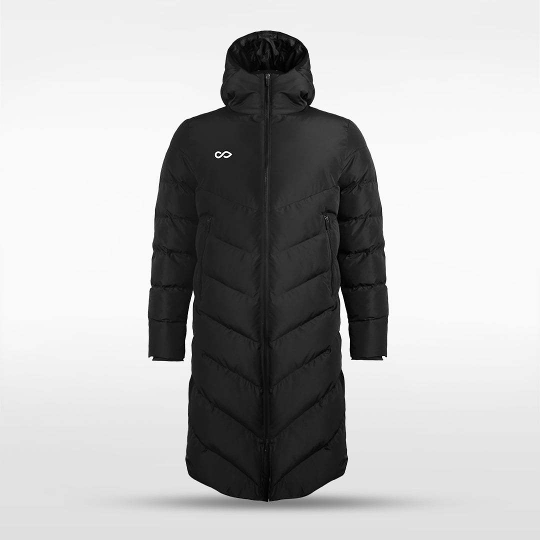 Parka longue à capuche